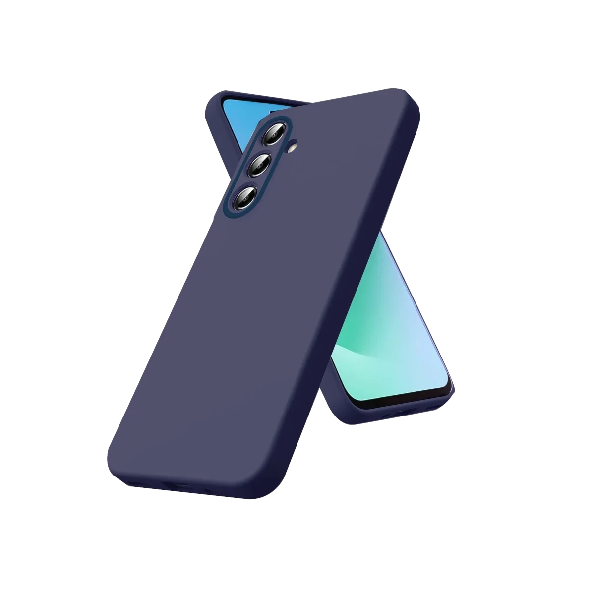 Samsung Galaxy A57 5G First Silikon - Lacivert