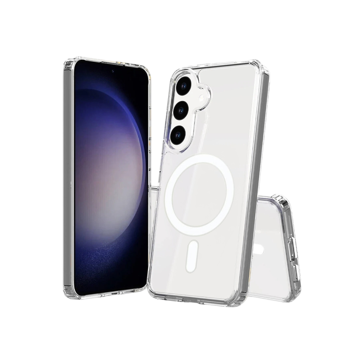 Samsung Galaxy S26 Magneticsafe Şeffaf Silikon - Şeffaf