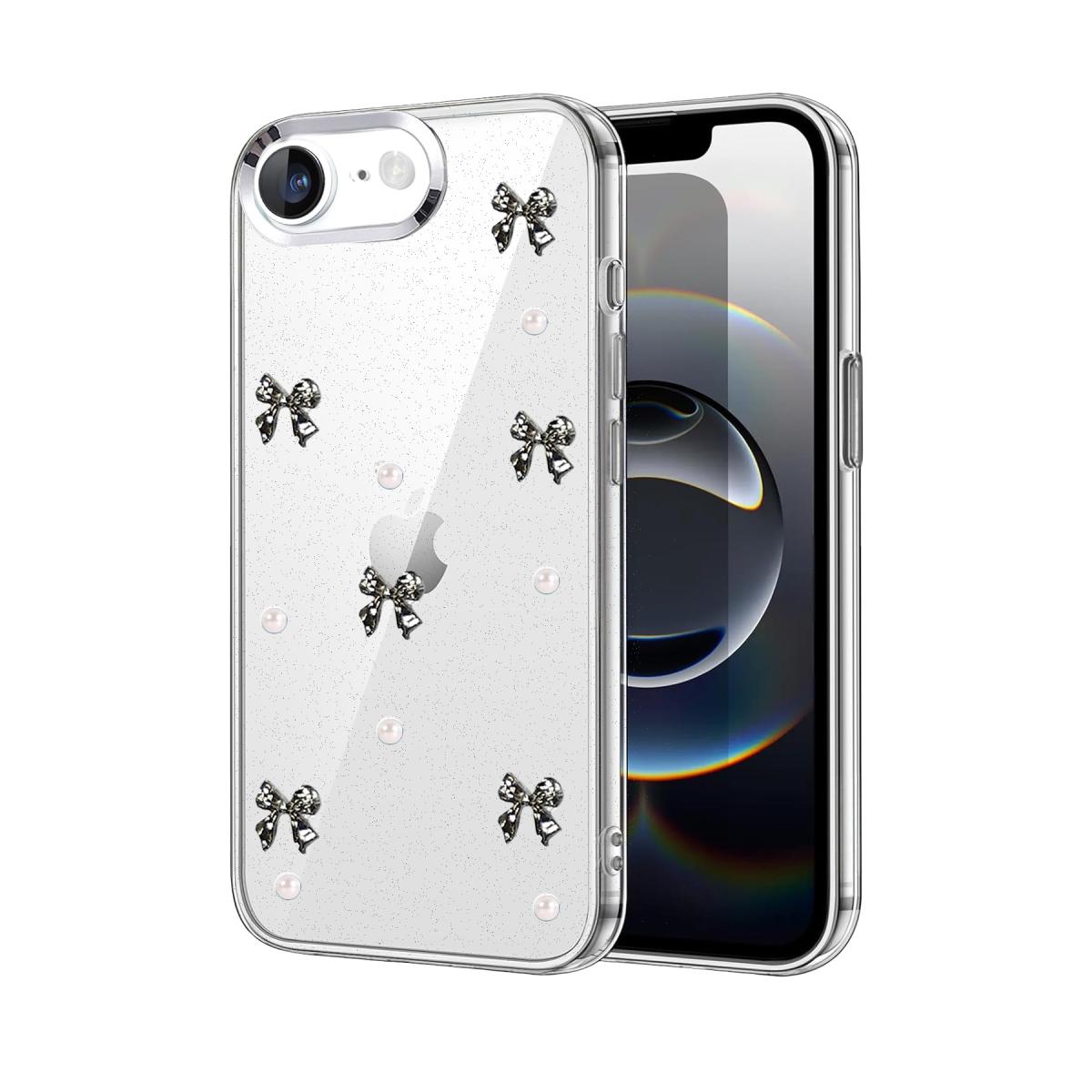 Apple iPhone 16E Fiyonk Desenli Kapak - Desen 8