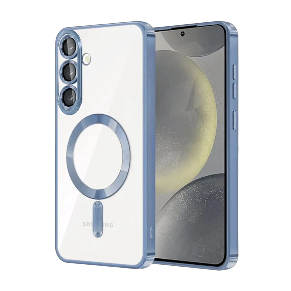 Samsung Galaxy S25 FE Kross Magneticsafe Kapak - Sierra Blue