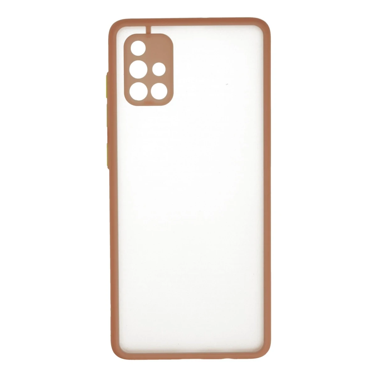 Samsung Galaxy A71 Kılıf Montreal Silikon Kapak - Pembe