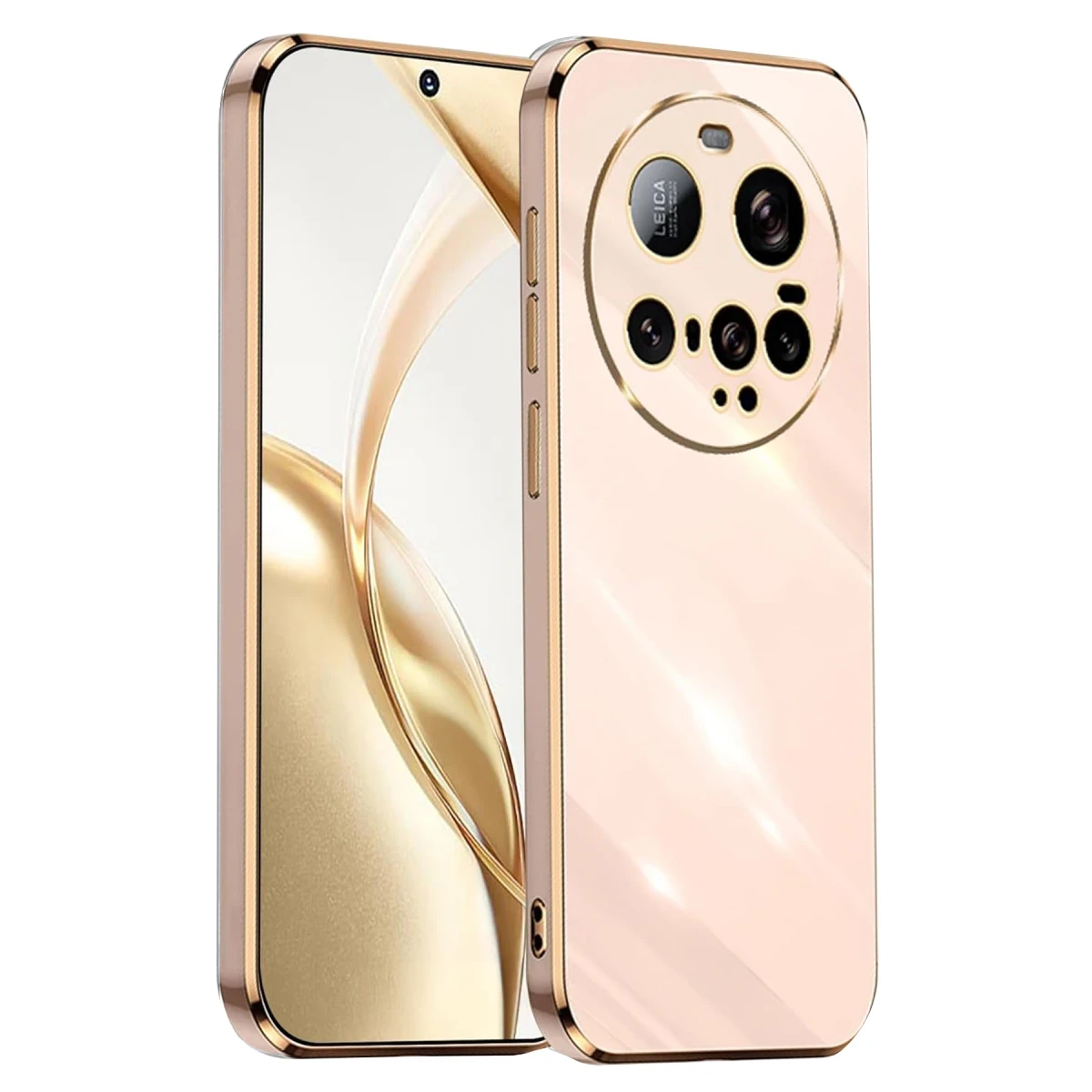 Xiaomi Mi 15 Ultra Kılıf Volet Silikon - Pembe
