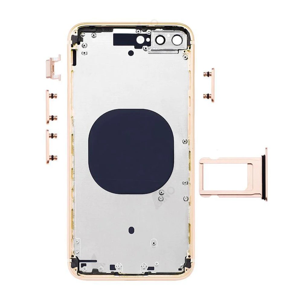 iPhone 8 Plus Boş Kasa Arka Kapak GOLD