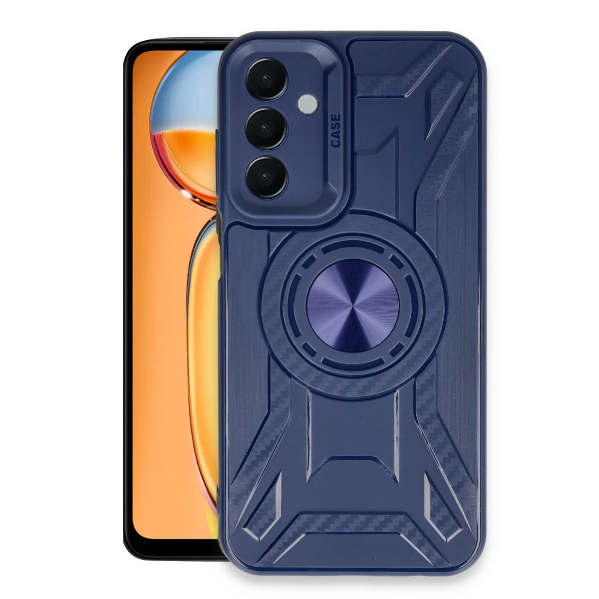 Samsung Galaxy A35 5G Kılıf Lincoln Silikon - Lacivert
