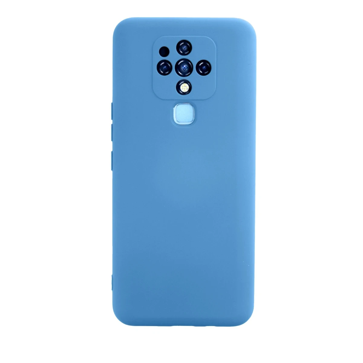 Tecno Camon 16 Kılıf Nano içi Kadife Silikon - Mavi