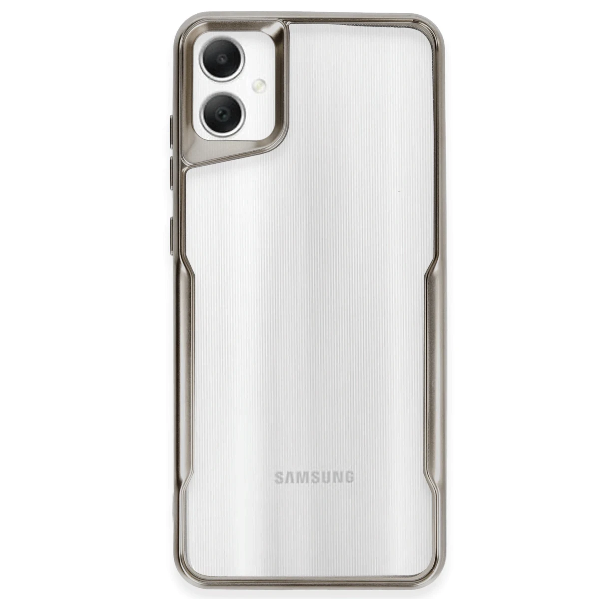 Samsung Galaxy A06 Kılıf Boyi Silikon Kapak - Titan Gri
