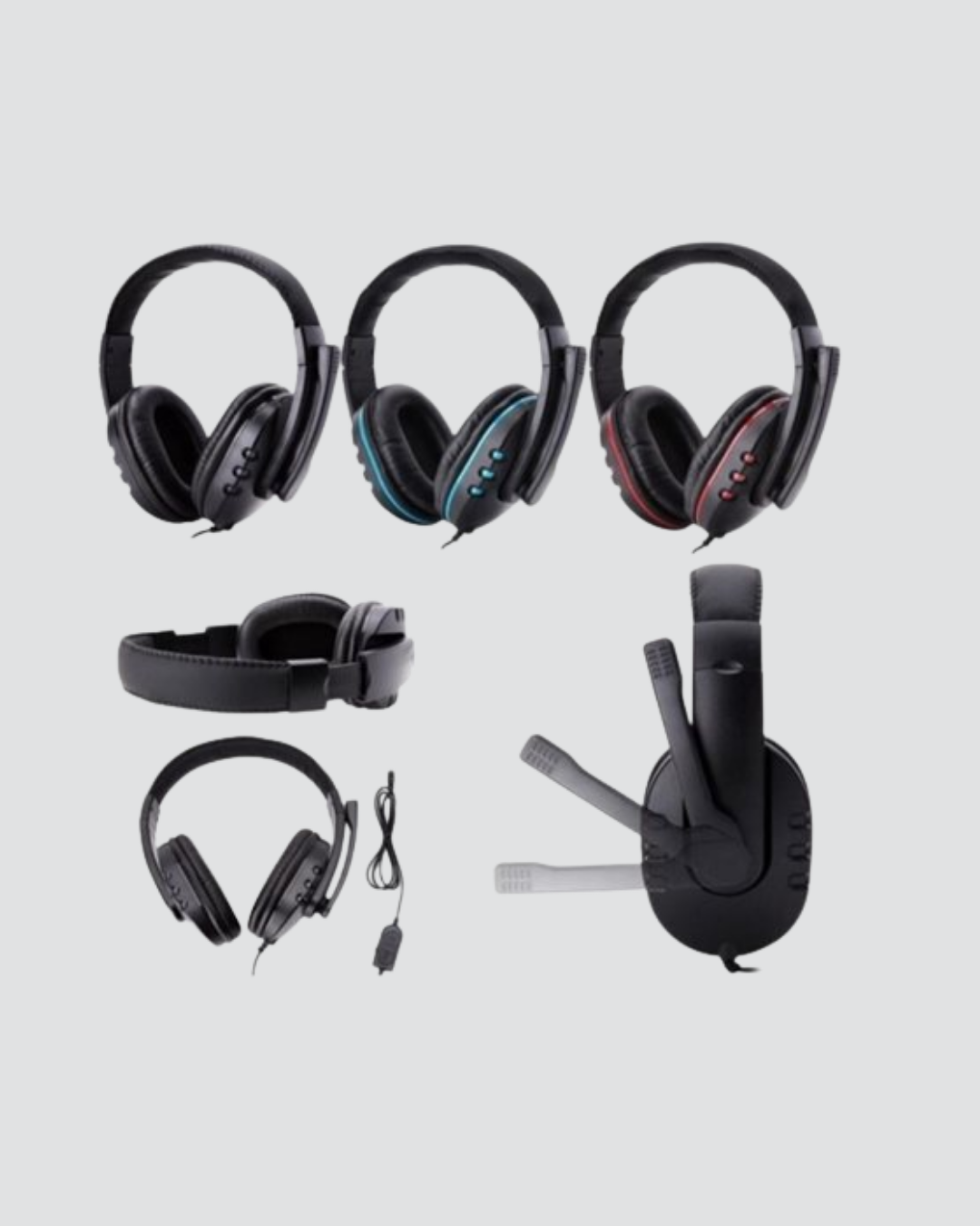 Kablolu Gaming Headset – Net Ses Ayrımı ve Ayarlanabilir Konfor