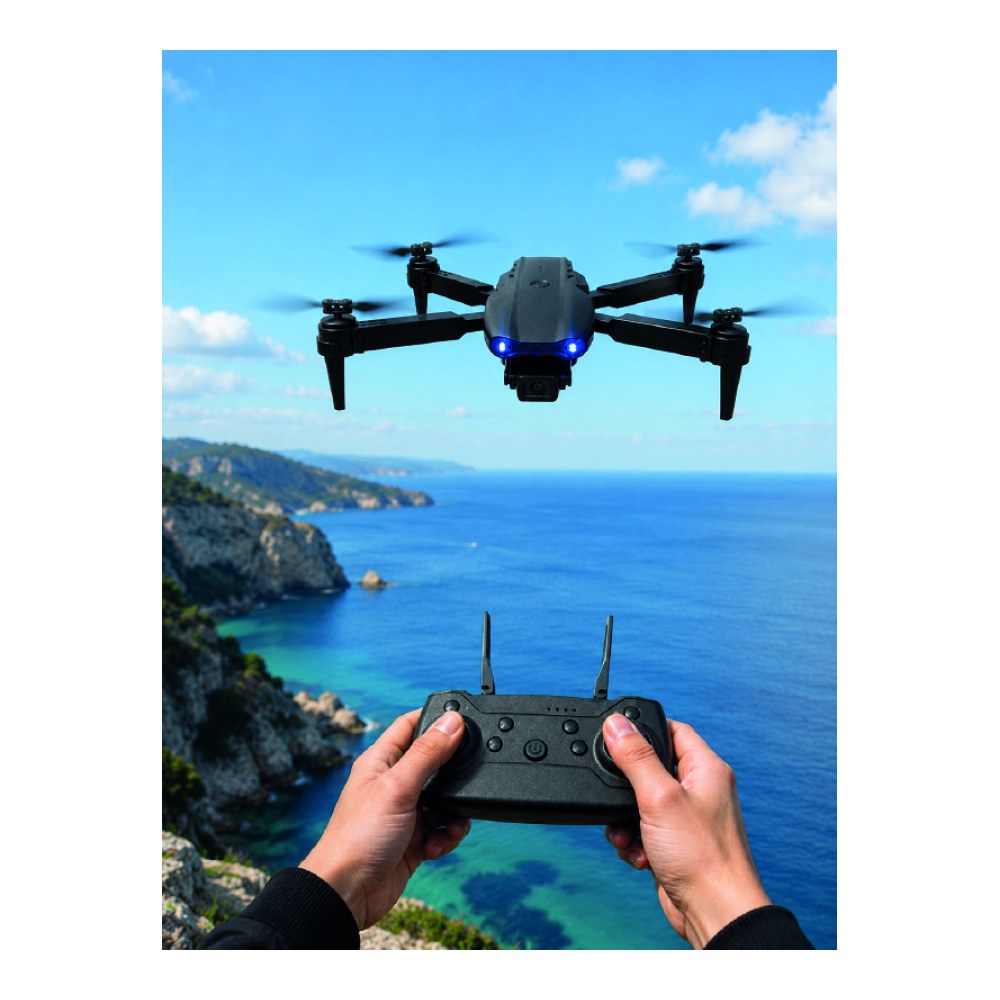 Katlanabilir Kamera Drone 4K HD Görüntü, Hover Özelliği ve Uzaktan Kumanda