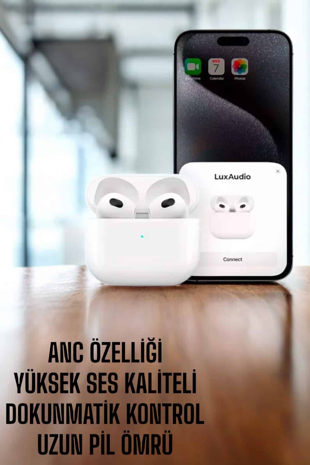 Yeni Nesil Bluetooth Kulaklık ANC Özelliği Yüksek Ses Kaliteli