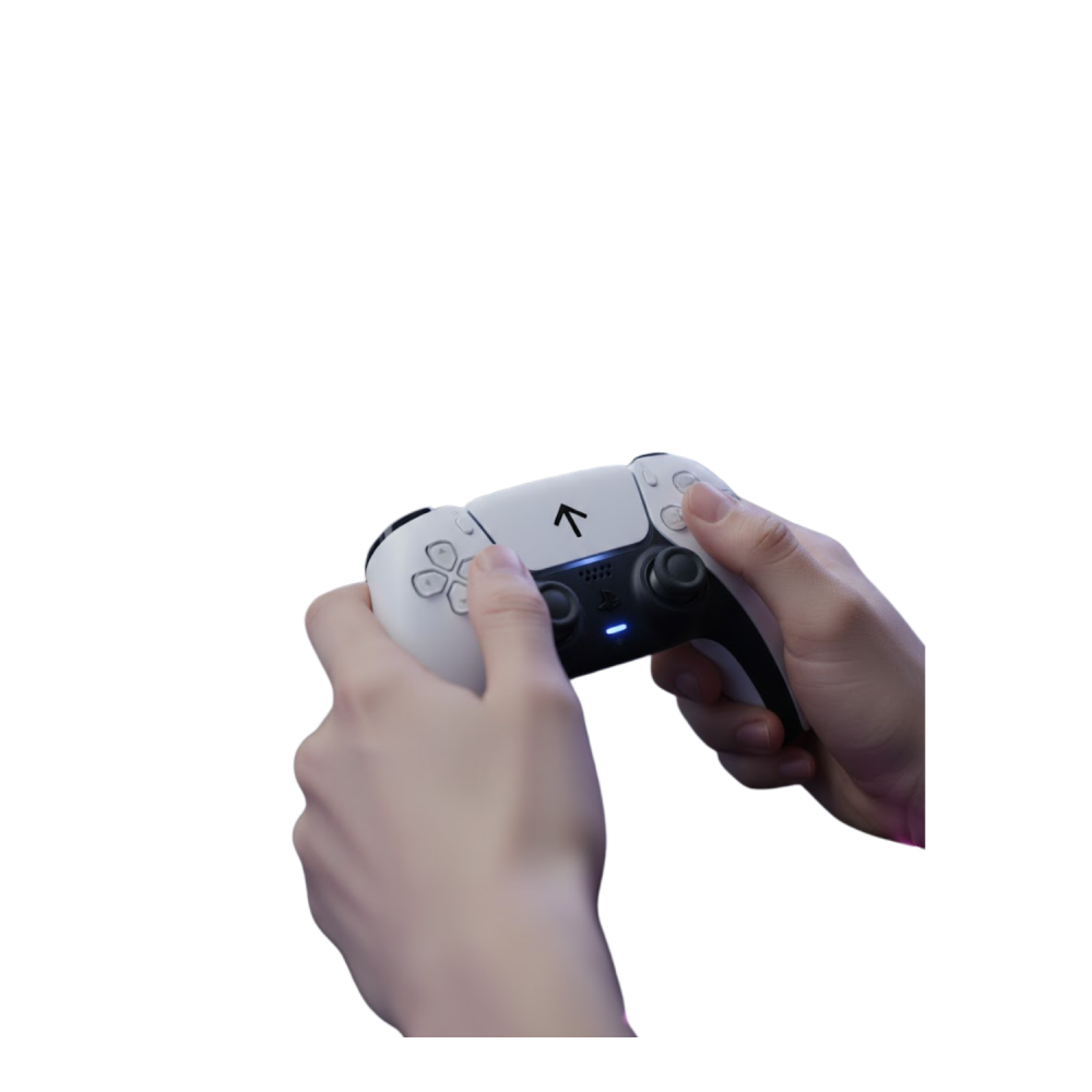 Kablosuz PS5 Oyun Kumandası Hızlı Tepki ve Ergonomik Tutuş Yeni Nesil