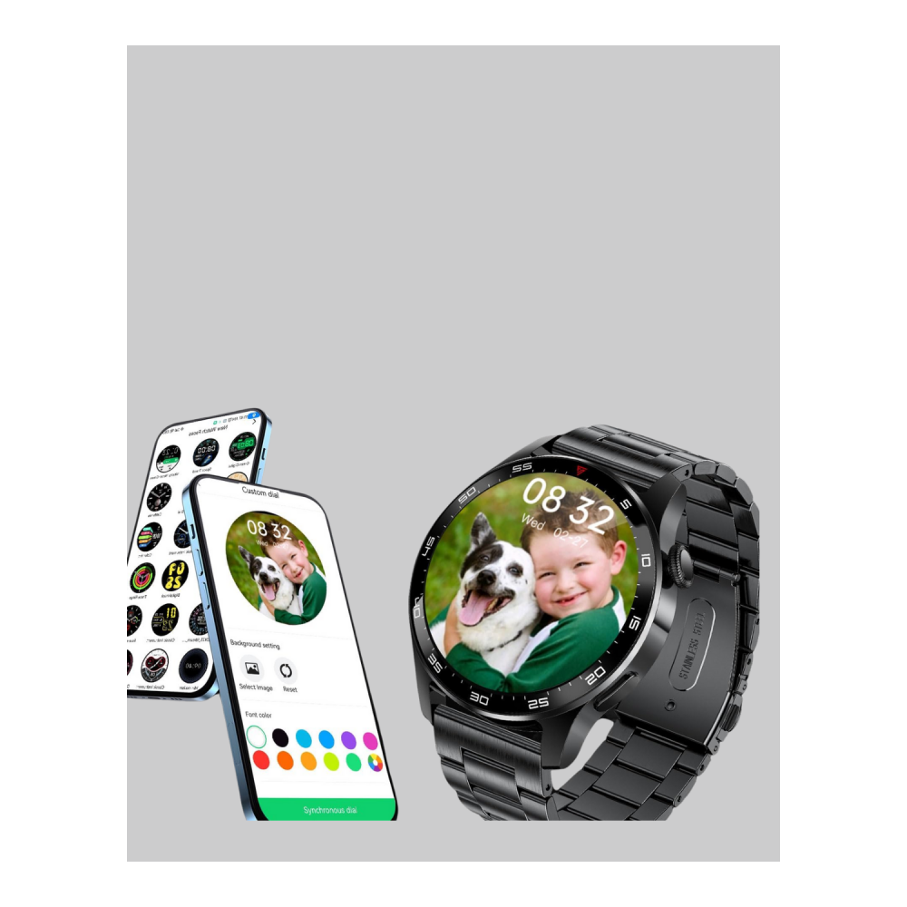 Bluetooth Akıllı Saat – Nabız, Adım Sayar, Uyku Takibi ve Spor Modlarıyla Akıllı Yaşam Asistanı