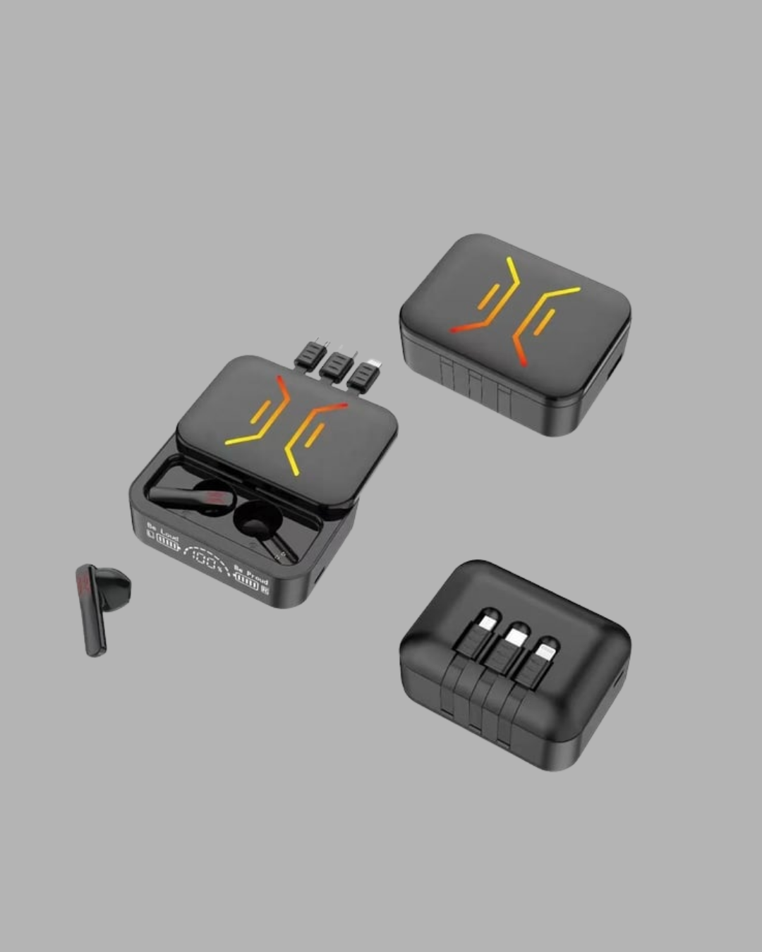 3’ü 1 Arada Kablolu ve Kablosuz Bluetooth 5.3 Kulaklık