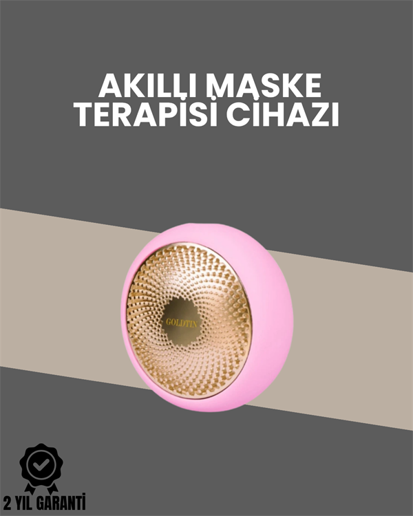 Mini Akıllı Yüz Maskesi Uygulayıcı – LED Terapi ile Kolajen Artırıcı Cilt Bakımı