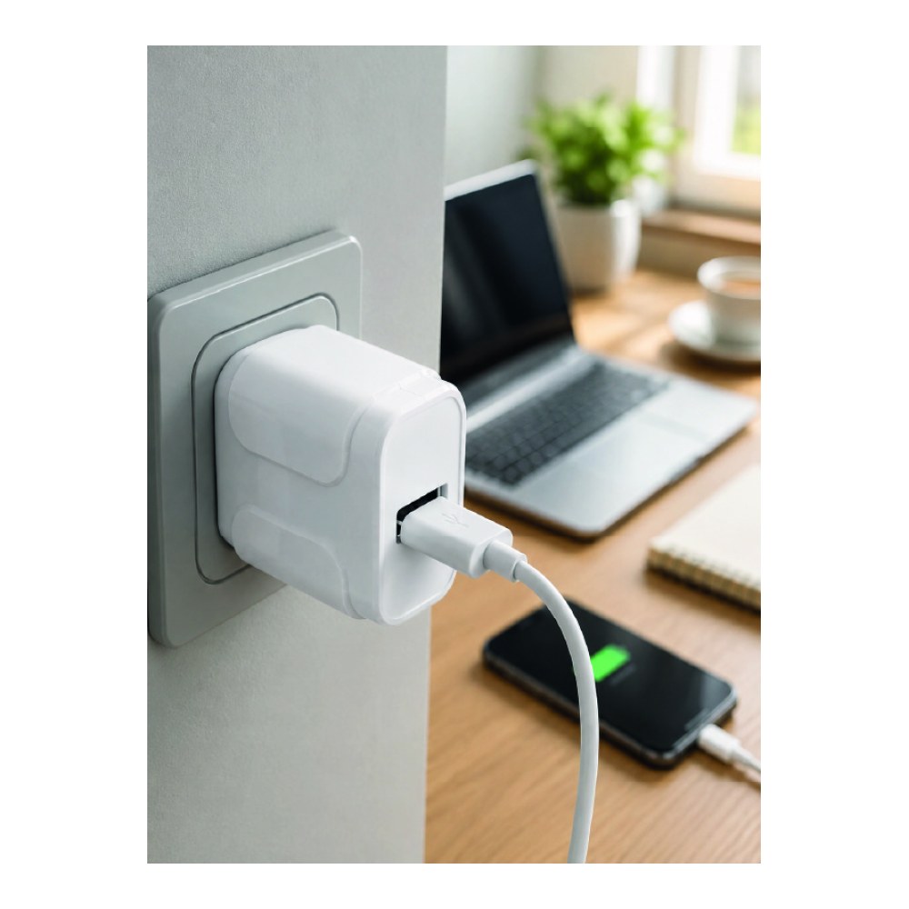 12W USB Şarj Adaptörü Ev ve Ofis Kullanımına Uygun
