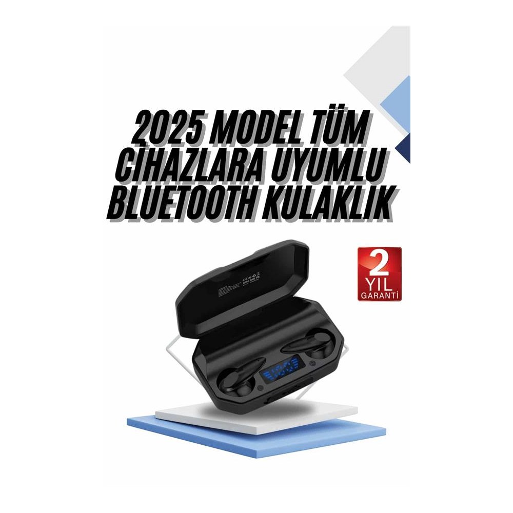 Kulaklık Bluetooth 5.2 Kablosuz Kulakiçi Rgb Işıklı Çift Mikrofonlu