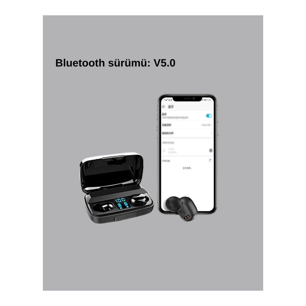 TWS A10s Bluetooth 5.0 Kulaklık – Yüksek Ses Kalitesi, Ergonomik, Uzun Pil Ömürlü Yeni Nesil