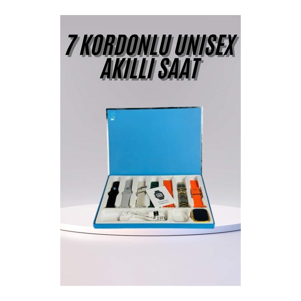 Akıllı Saat Unisex Akıllı Saat Çoklu Kordon Seçeneği Çelik Kordon Plastik Kordon Yeni Nesil