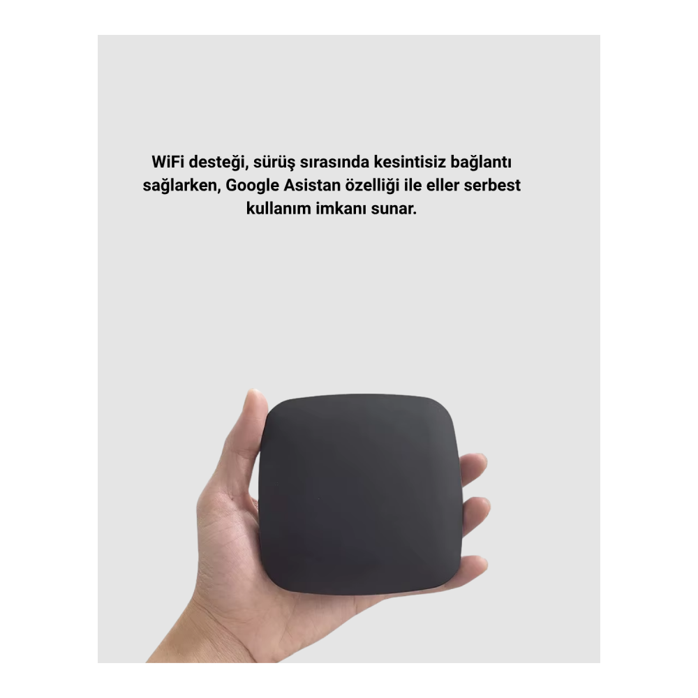 Android Auto Kablosuz Adaptör Bluetooth 5.0 ve 5.8GHz WiFi Destekli Yeni Nesil