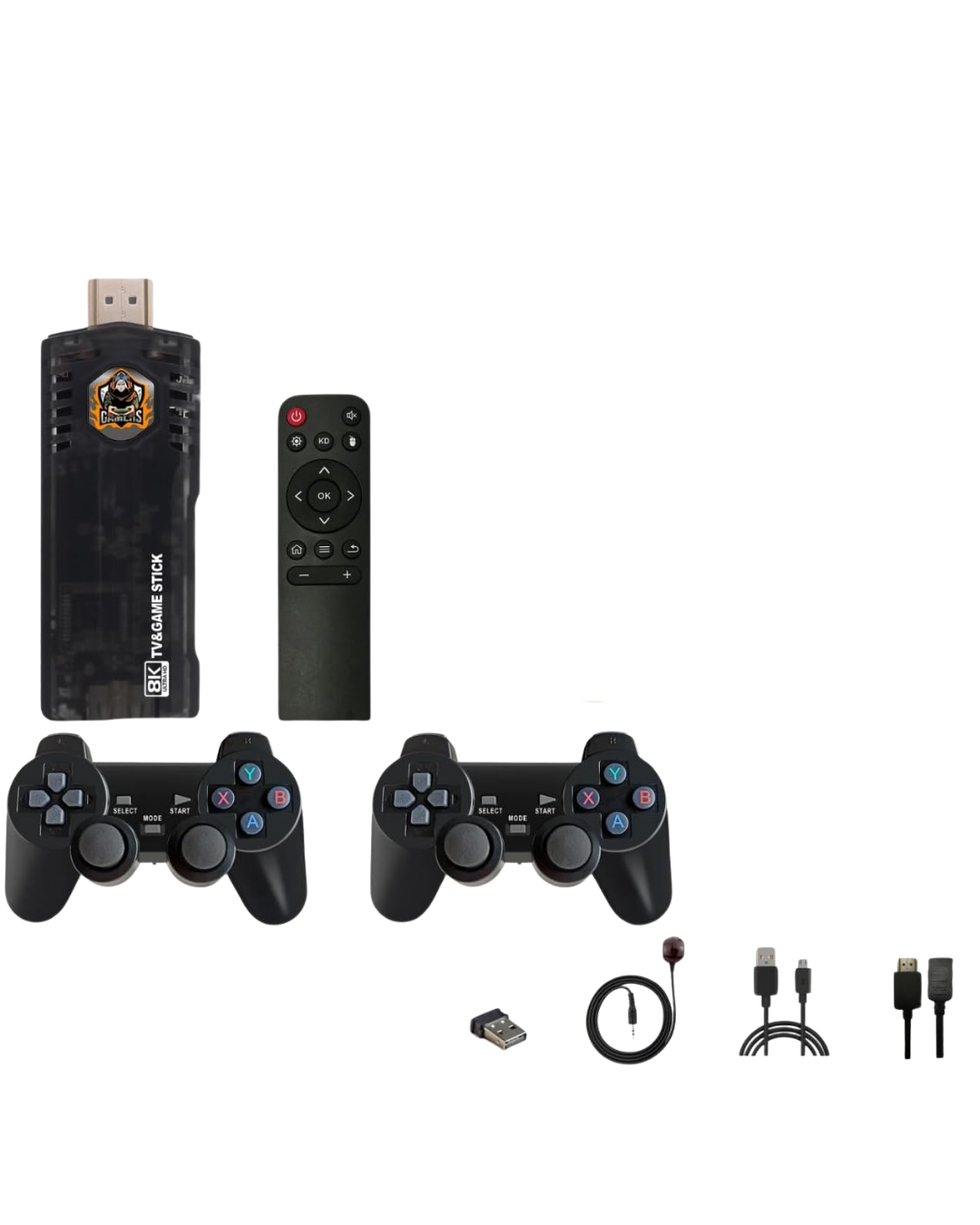 Kablosuz Gamepadli Retro Oyun Konsolu HDMI HD Çıkış Android Destekli
