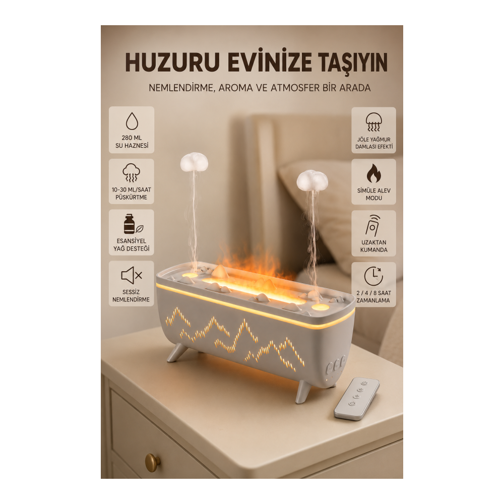 PDPG-V72 ŞÖMİNE NEMLENDİRİCİ