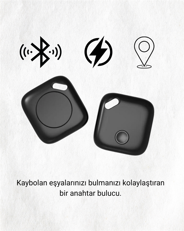 Akıllı Takip Teknolojisi ile Eşyalarınızı Korumaya Alın | Bul Uygulaması Destekli, Uzak Mesafe Bluetooth Takibi ve Uzun Ömürlü Batarya