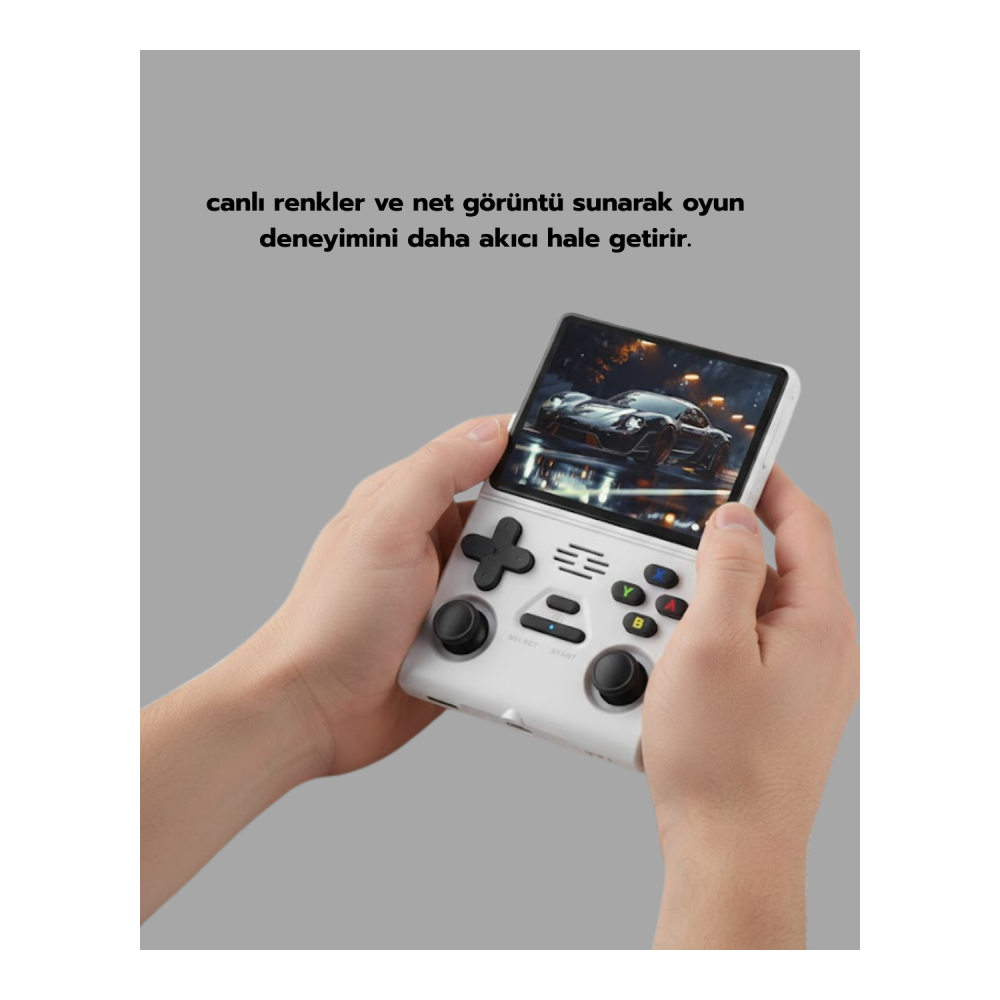 Geniş Ekranlı Taşınabilir Retro Oyun Konsolu Yeni Nesil