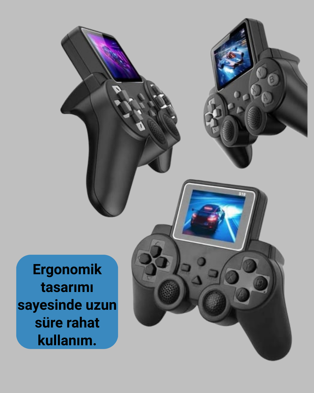 Orijinal 2025 S10 Gamepad 520 Oyunlu HDMI TV Bağlantılı A Kalite Atari