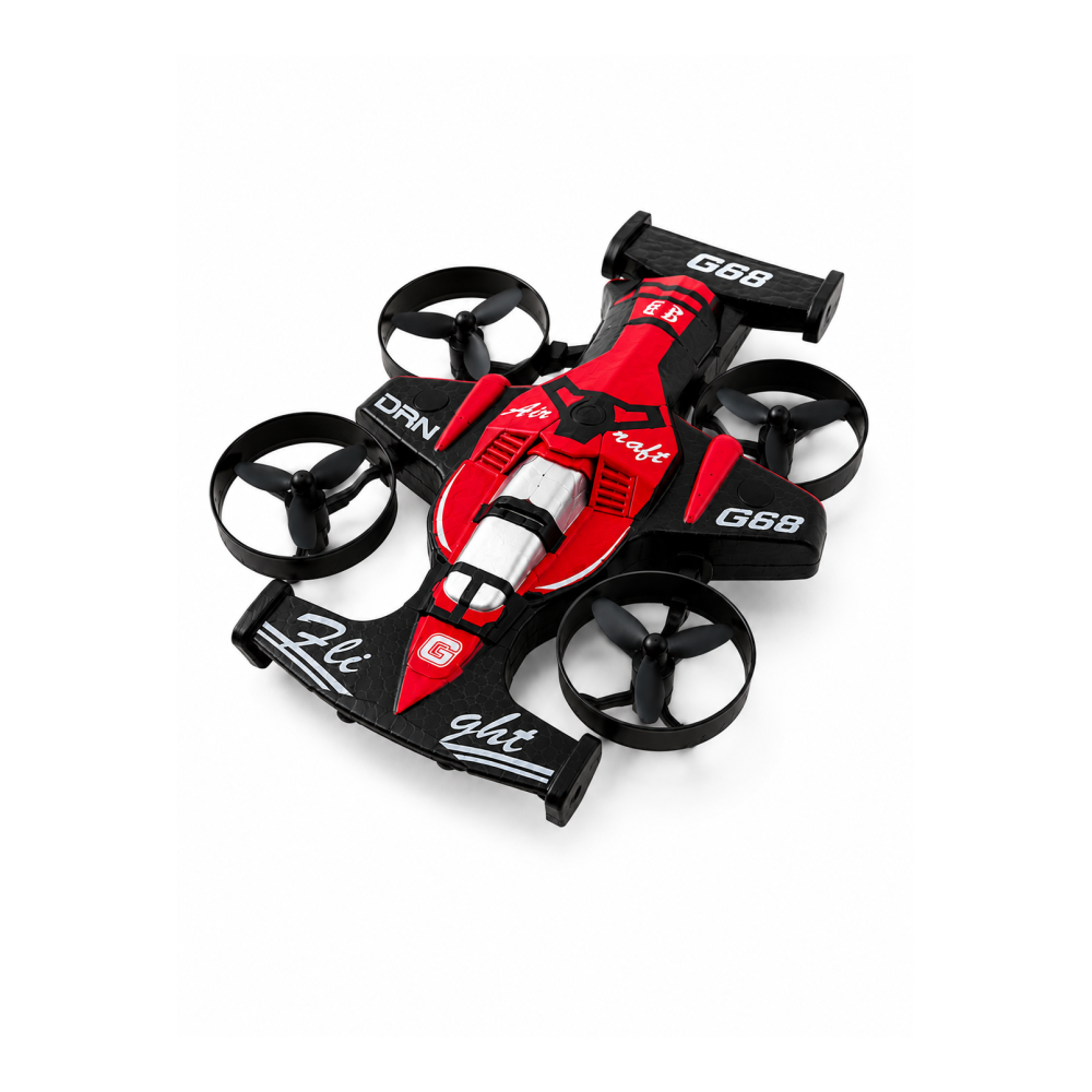 4 Pervaneli RC Drone Uzaktan Kumandalı 360 Derece Dönüşlü Akrobatik Uçan Oyuncak