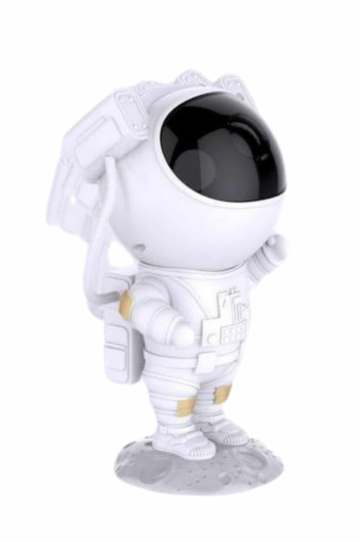 Astronot Şeklinde Bluetooth Hoparlör Gökyüzü Kumandalı Aydınlatma Lamba
