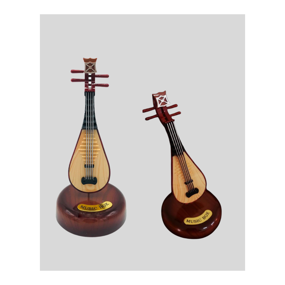 Enstrüman Şeklinde Müzik Kutusu Lüt Tasarım Melodious Music