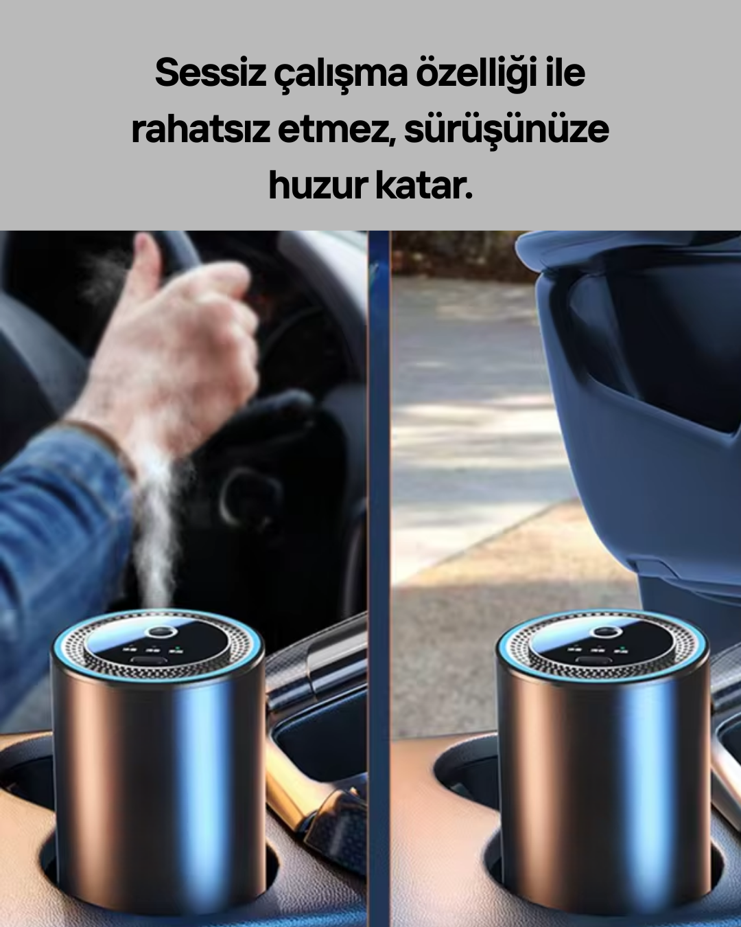 Yıldız Projeksiyonlu Araç İçi Atmosfer Difüzörü
