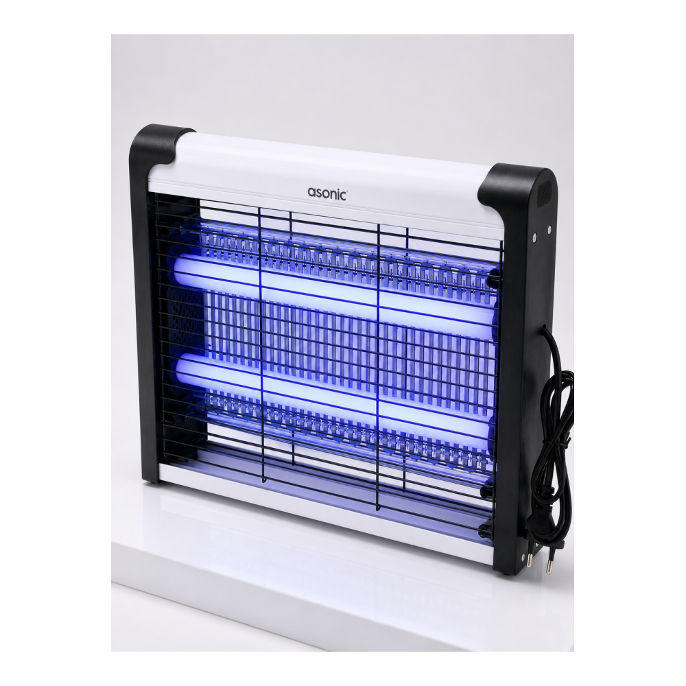 Elektrikli UV LED Sinek Öldürücü Sessiz Çalışan Etkili Böcek Tuzağı