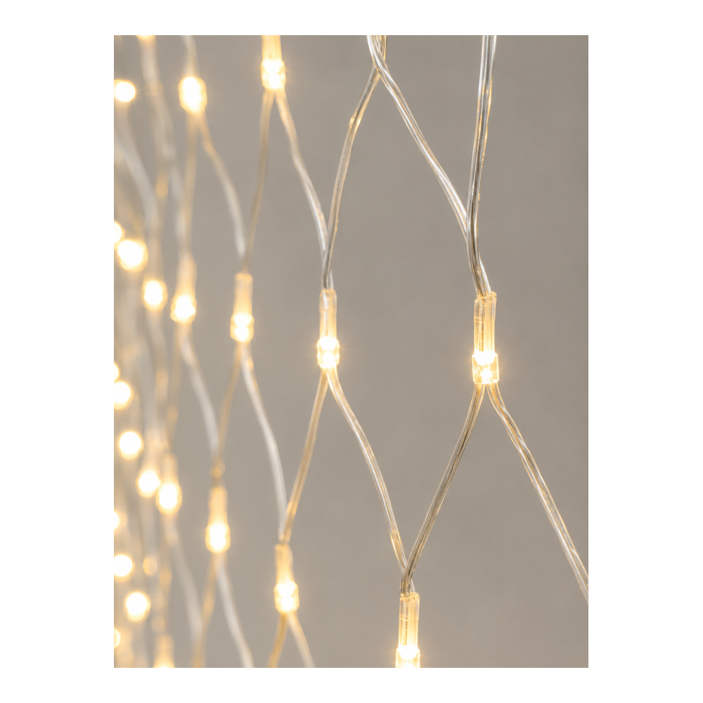 3x3 Metre Ağ LED ile Bahçenize Sıcak ve Şık Aydınlatma