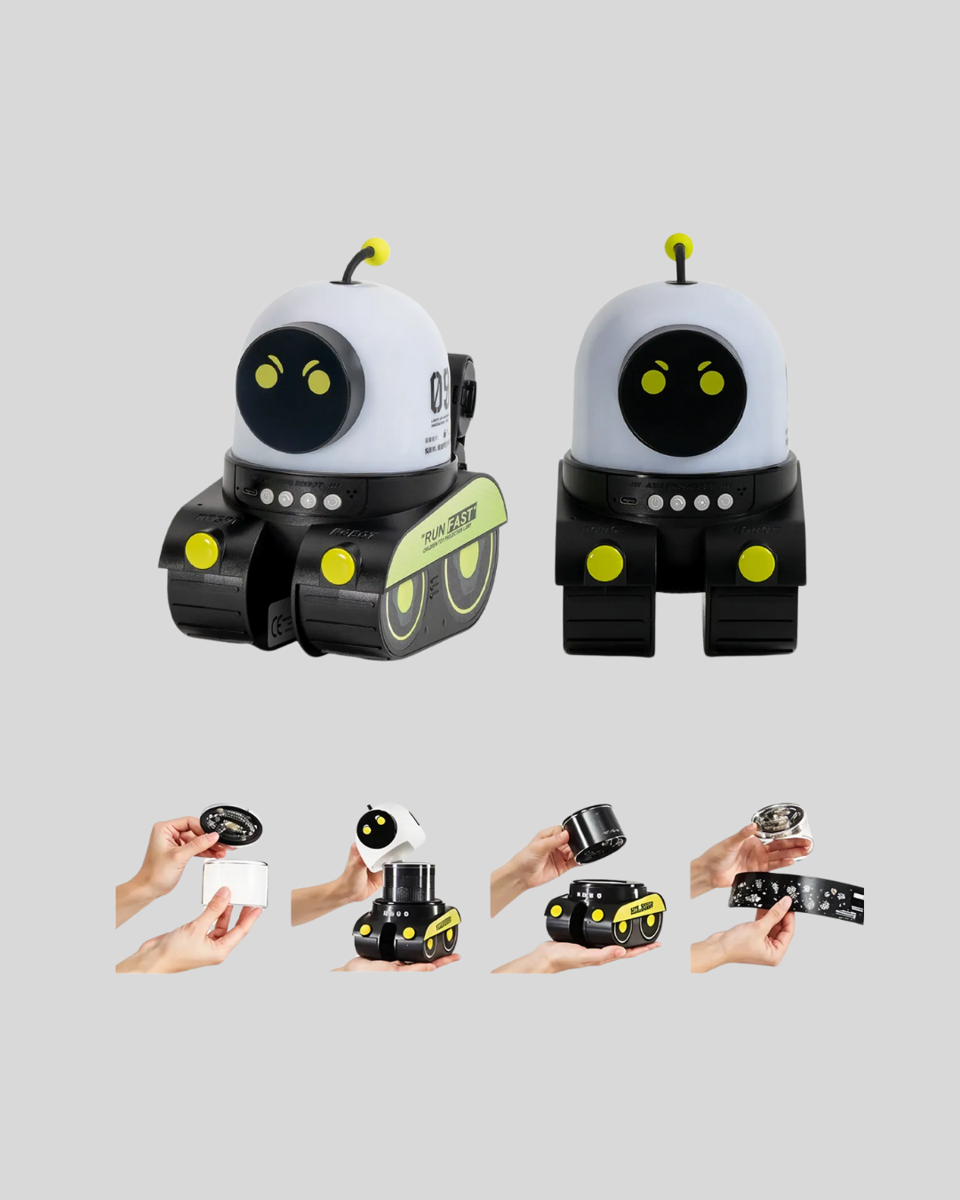 Çocuk Odası İçin Müzikli ve Işıklı Robot Projektör