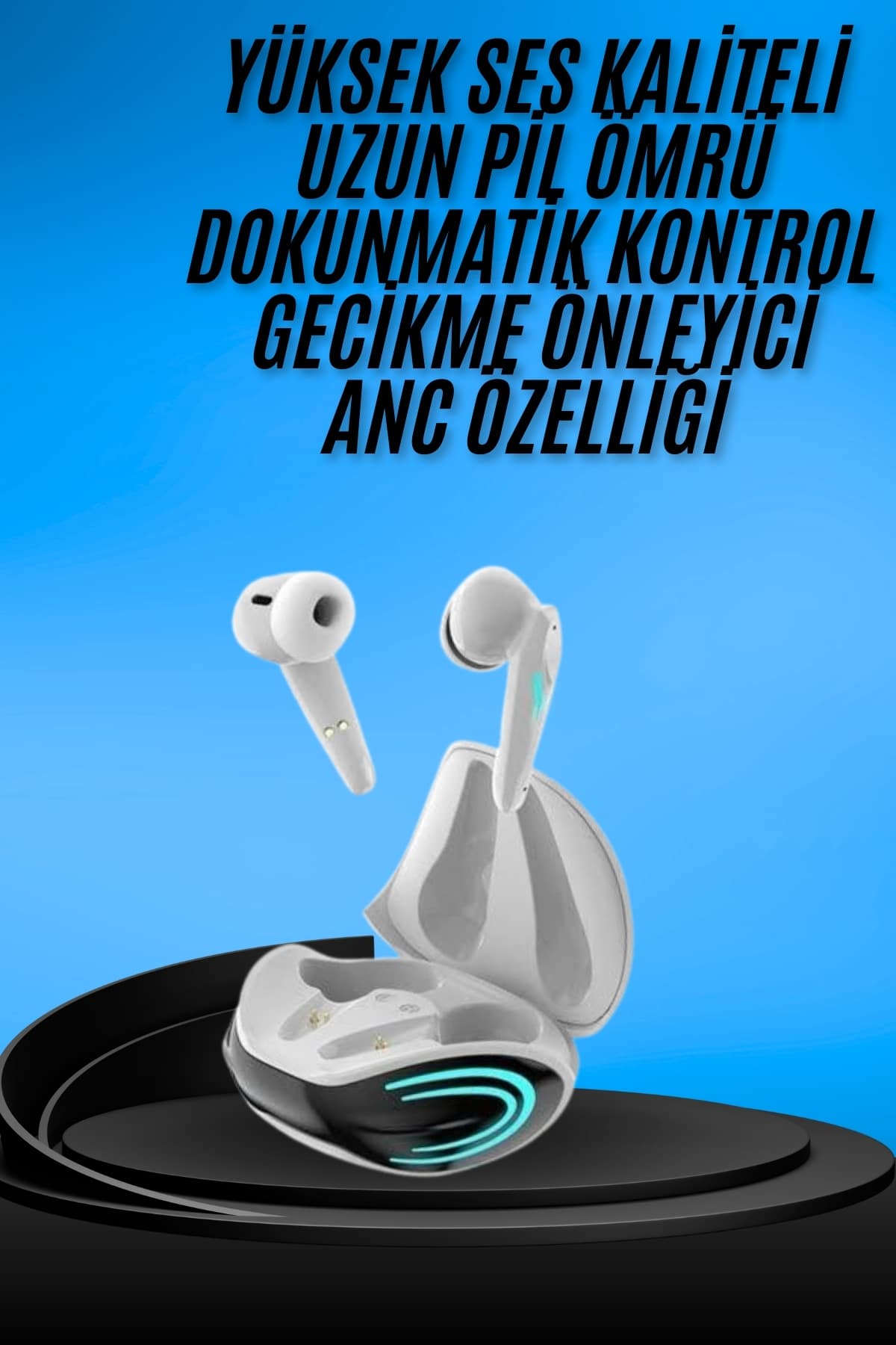 Android ve İOS Uyumlu Bluetooth Kulaklık Gaming Kulaklık Mini