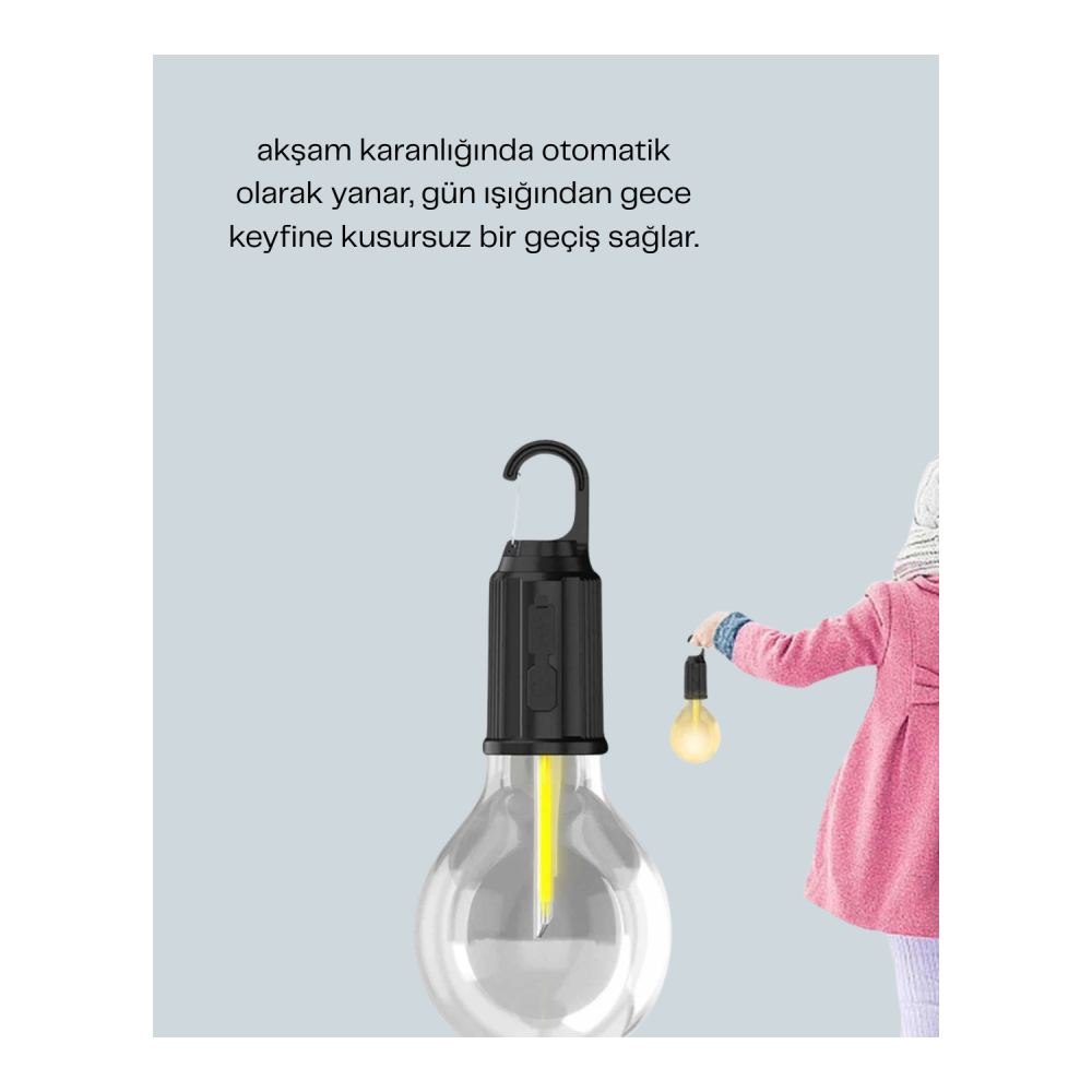 Su Geçirmez Dış Mekan LED Çadır Işığı