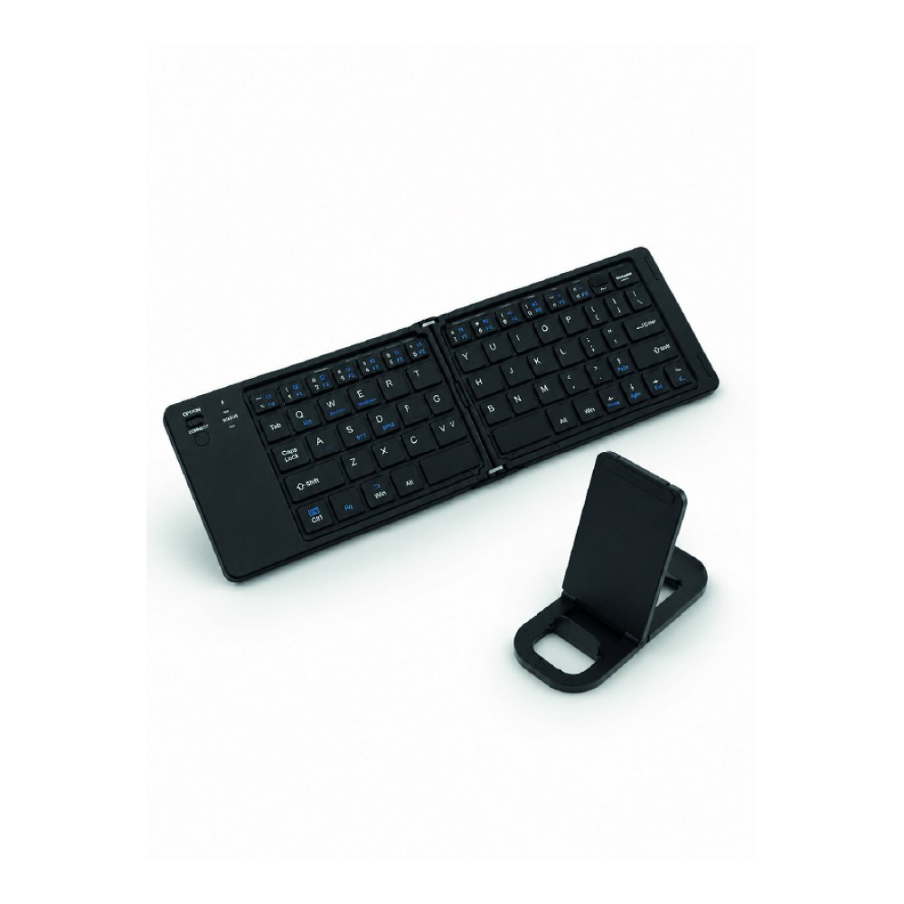 Katlanır Bluetooth Klavye Telefon Tablet Laptop Uyumlu Kablosuz Klavye