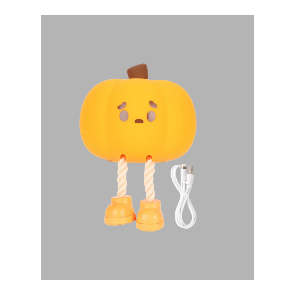 Dekoratif Pumpkin Gece Lambası Şarjlı Dokunmatik LED Işık Yeni Nesil