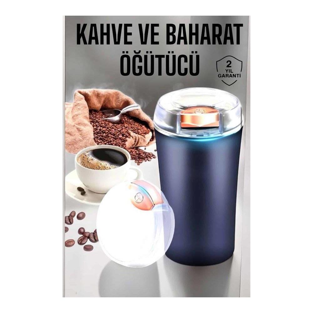 Otomatik Kahve ve Baharat Öğütücü Kolay Ve Taşınabilir