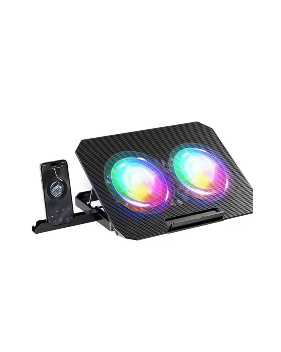 RGB Fanlı Laptop Soğutma Standı USB Girişli Notebook Yükseltici