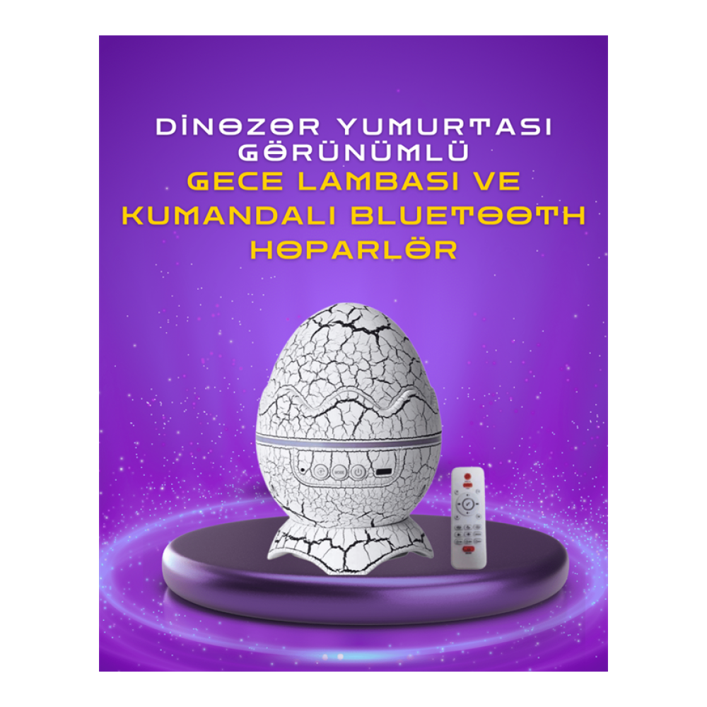 Ayarlanabilir Parlaklık ve Sis Efektli Atmosfer Lambası