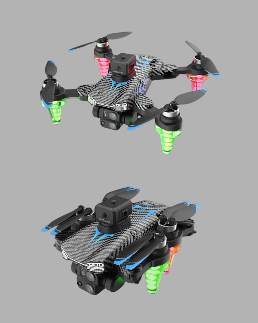 1080P Full HD Katlanabilir Drone Uzun Uçuş Süreli Hafif Tasarım