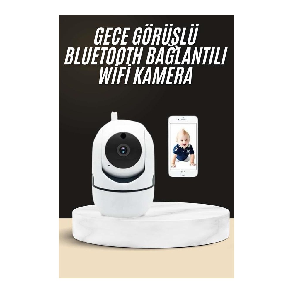 Akıllı Güvenlik Kamerası HD Görüntü Kalitesi Hareket Algılama Wifi Kamera Yeni Nesil