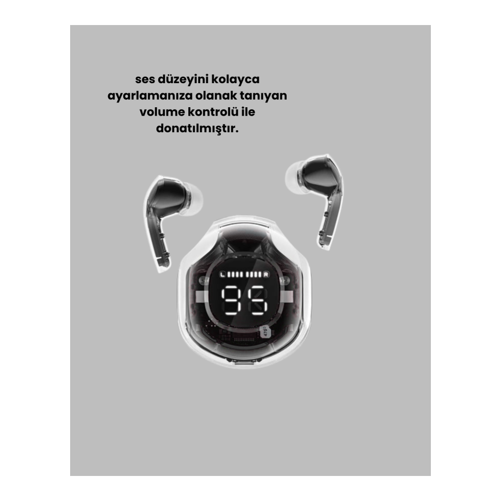 Kablosuz Bluetooth Kulaklık Hifi Ses Kalitesi ve Mikrofonlu