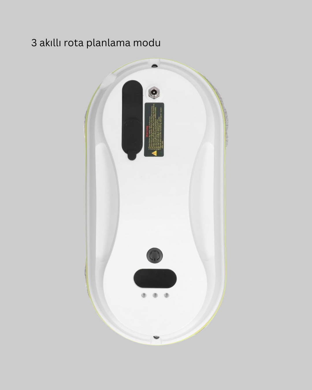 UPS Destekli Düşmeye Karşı Korumalı Cam Temizleme Robotu