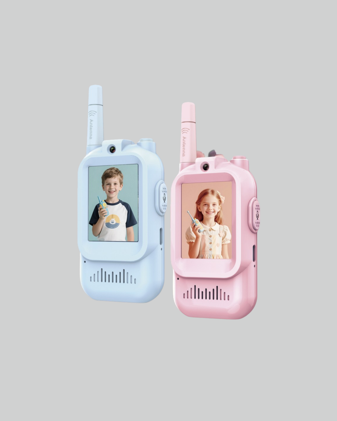 Ekranlı Walkie Talkie Oyuncağı Ses ve Görüntü Destekli