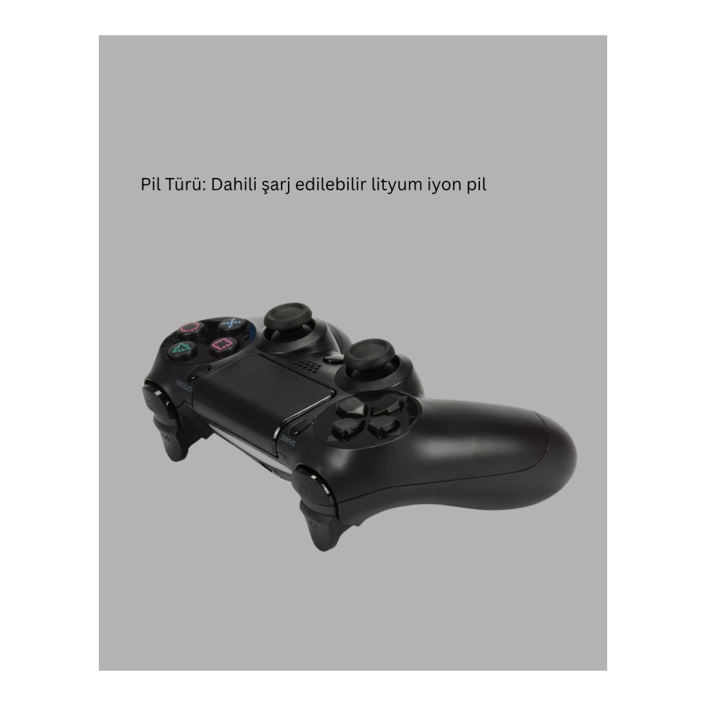 PS4 Uyumlu Kablosuz Oyun Kolu – Titreşimli, Şarjlı ve Ergonomik Yeni Nesil