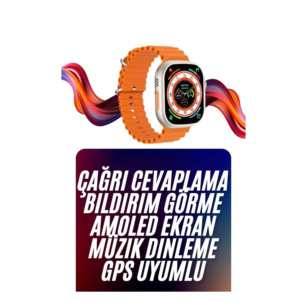 Android ve İOS Uyumlu Uyku ve Sağlık Takibi Yapabilen 3 Kordonlu Akıllı Saat
