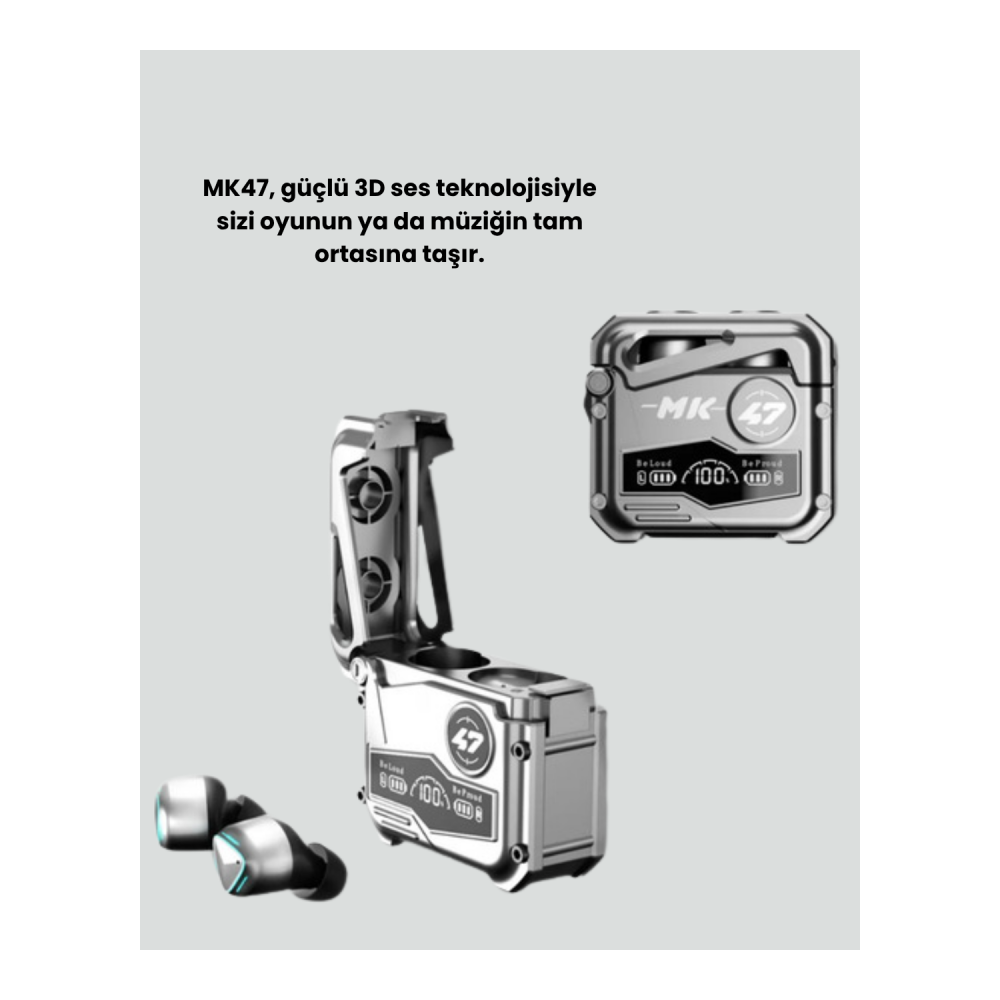 Bluetooth Kulaklık – Otomatik Eşleşme ve Stabil Bağlantı (Kopya)
