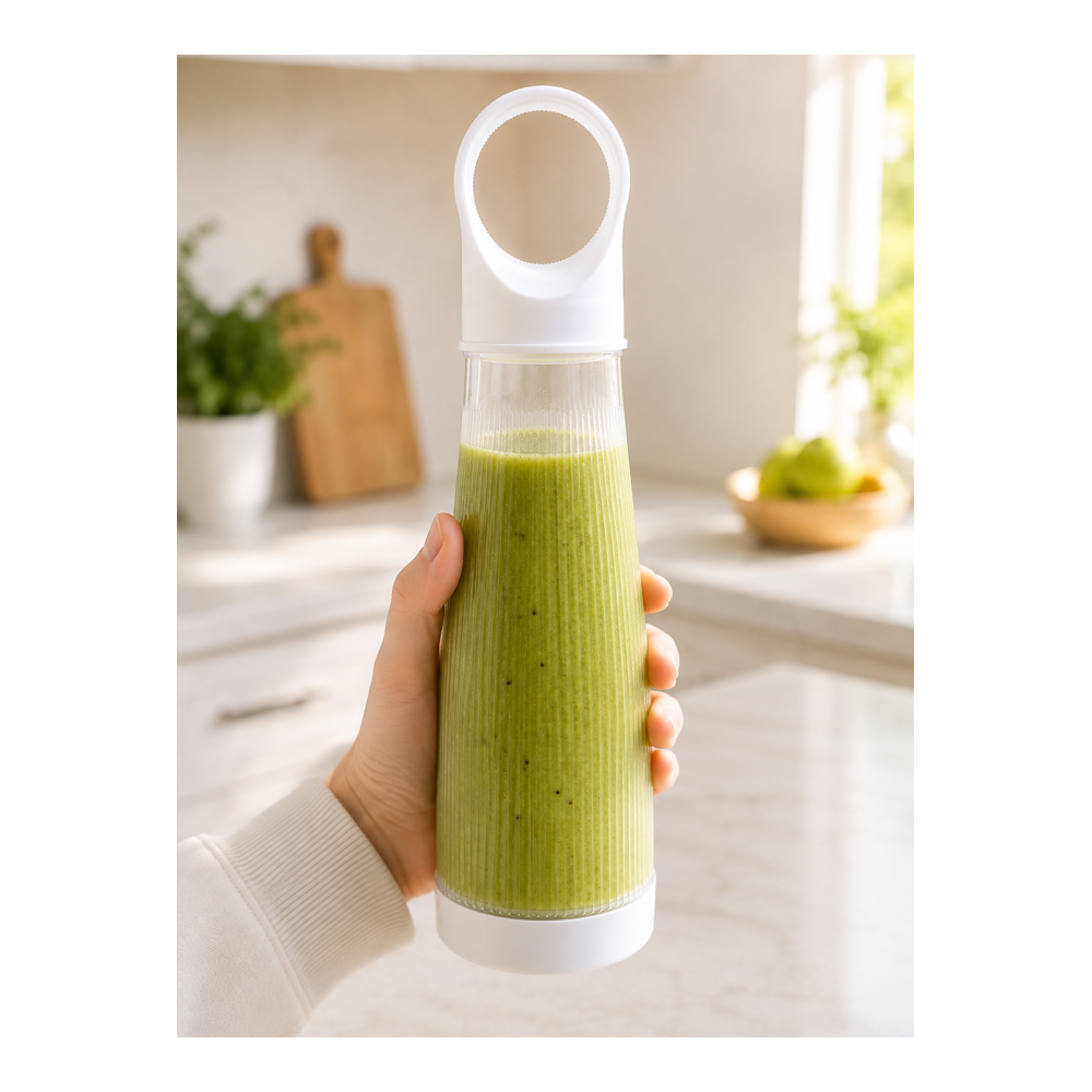 Şarjlı Taşınabilir Smoothie Blender 400 ML Kablosuz Meyve ve İçecek Blenderı